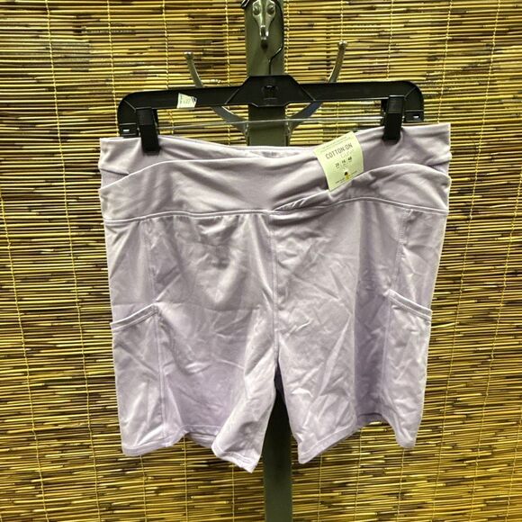 Trendy‎ Plus Size Active Ultra Soft Pocket Bike Shorts Size 16 - Picture 3 of 3